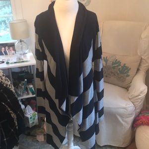 Cotton striped sweater